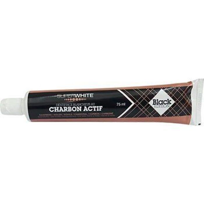 Photo de Dentifrice blancheur au charbon actif black edition 75ml Superwhite Dentifrice blancheur au charbon actif black edition 75ml Superwhite-222862