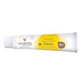 Dentifrice citron bio - 75.0 ml - Dentifrices bio - Argiletz Tonique et stimulant-9606