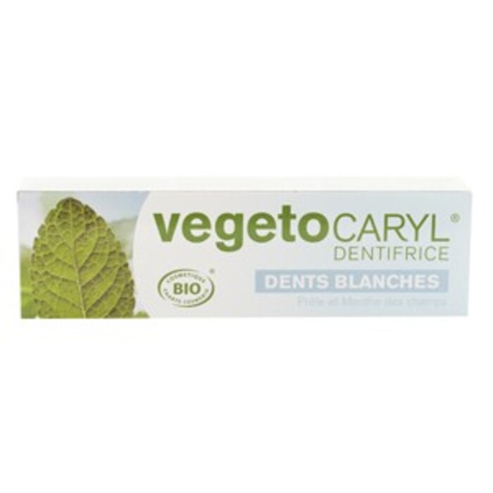Photo de Dentifrice dents blanches bio - 75 ml Vegetocaryl Dentifrice dents blanches bio - 75 ml Vegetocaryl-138582