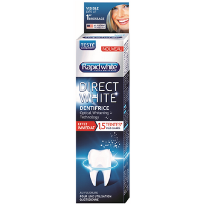 Dentifrice direct white 75ml Rapid white-215908