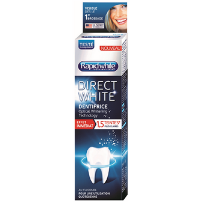 Photo de Dentifrice direct white 75ml Rapid white Dentifrice direct white 75ml Rapid white-215908