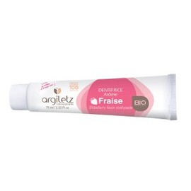 Dentifrice enfant fraise bio - 75.0 ml - Dentifrices bio - Argiletz -9611