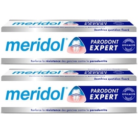 Dentifrice meridol parodont expert gencives 75ml lot de 2 - dentifrice - méridol -206620