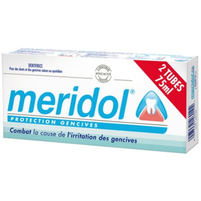Dentifrice meridol protection gencives 75ml lot de 2 Méridol-106712
