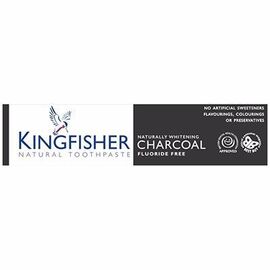 Dentifrice naturel sans fluor charbon menthe 100ml - kingfisher -215174
