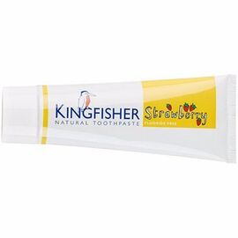 Dentifrice naturel sans fluor enfant fraise 75ml - kingfisher -215175