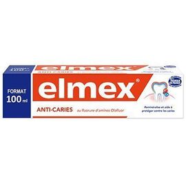DENTIFRICE  PROTECTION ANTI CARIES (pack rouge) 100ML - 100.0 ml - dentifrice - Elmex -229365