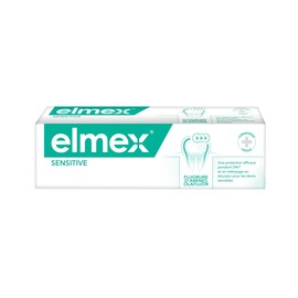 Dentifrice  sensitive dents sensibles (pack vert) - 50ml - dentifrice - elmex -228654