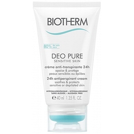 Déo pure crème anti-transpirante - 75ml - deo pure - biotherm -205482