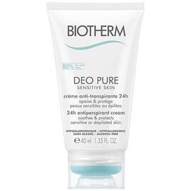 Déo pure sensitive skin crème anti-transpirante 75ml - deo pure - biotherm -213672