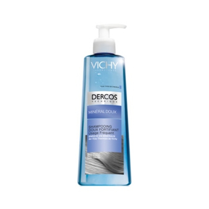 Photo de Dercos shampooing minéral doux - 400ml Vichy Dercos shampooing minéral doux - 400ml Vichy-143107