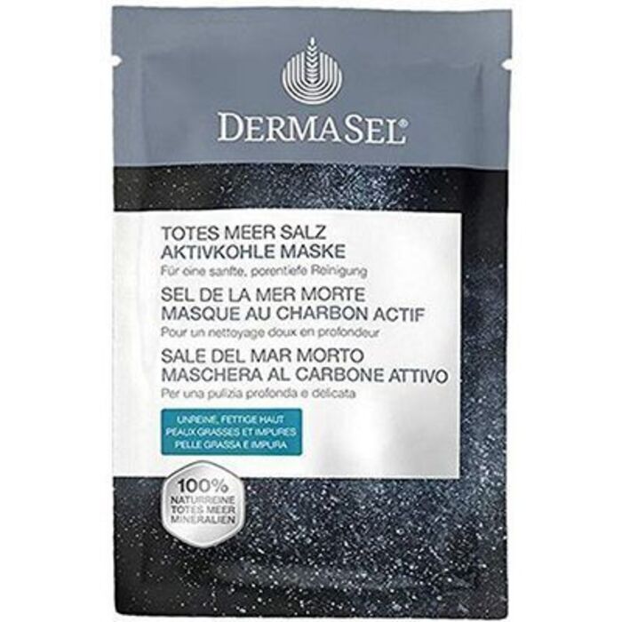 Photo de Dermasel sel de la mer morte masque au charbon actif 12ml Dermasel Dermasel sel de la mer morte masque au charbon actif 12ml Dermasel-225345