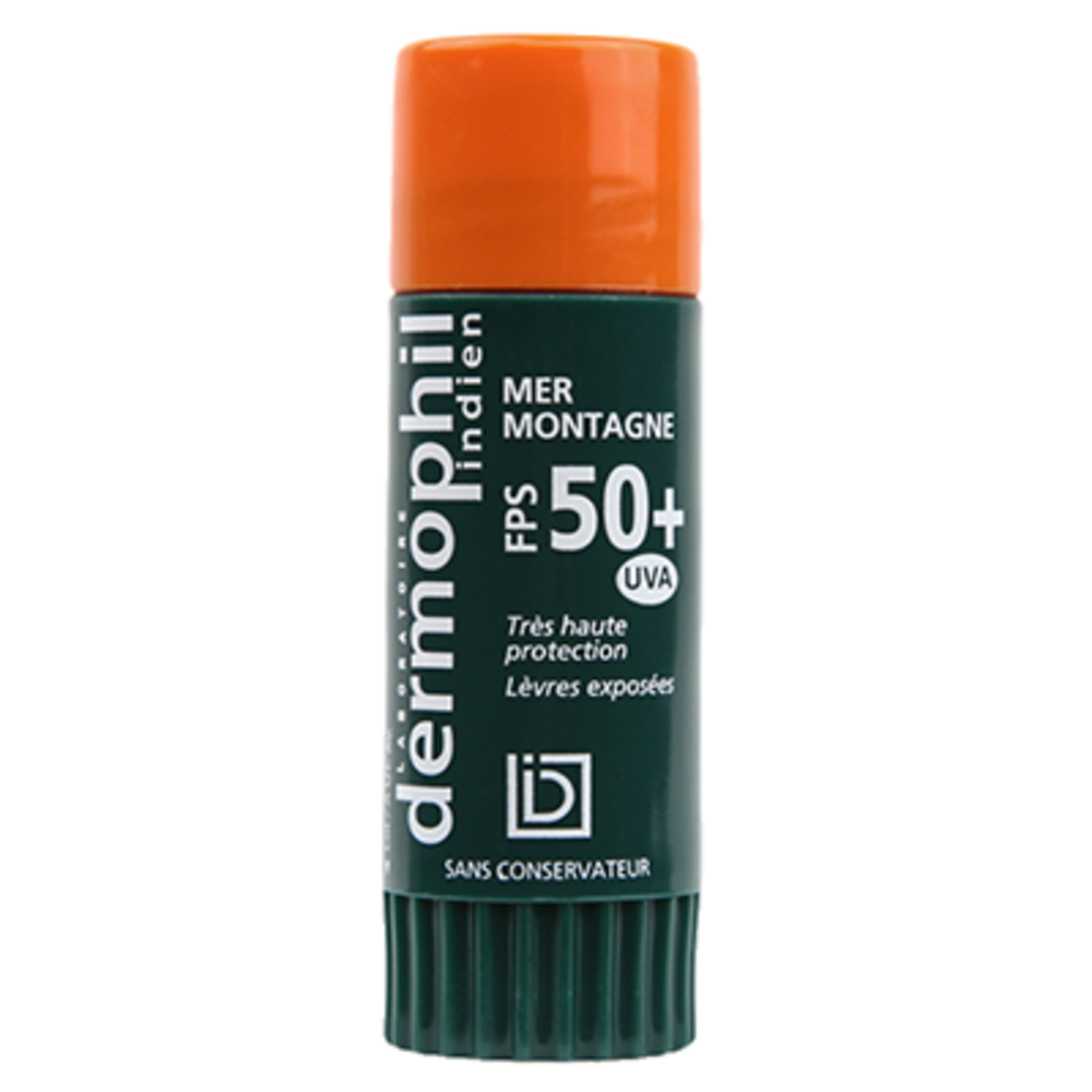 Photo de Dermophil indien stick lèvres spf50+ Dermophil indien Dermophil indien stick lèvres spf50+ Dermophil indien-200060