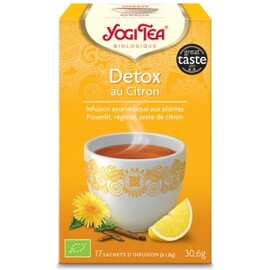 Detox citron BIO - 17 infusettes - divers - Yogi Tea -190026