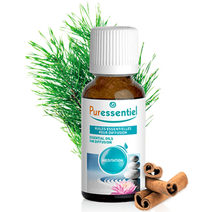 Photo de Diffuse méditation - huiles essentielles pour diffusion - 30 ml Puressentiel Diffuse méditation - huiles essentielles pour diffusion - 30 ml Puressentiel-206509