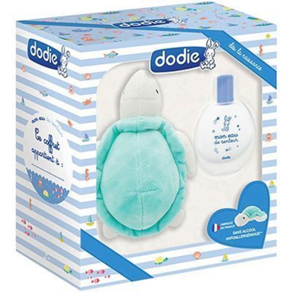 Photo de Dodie coffret mon eau de senteur doudou tortue Dodie Dodie coffret mon eau de senteur doudou tortue Dodie-223330