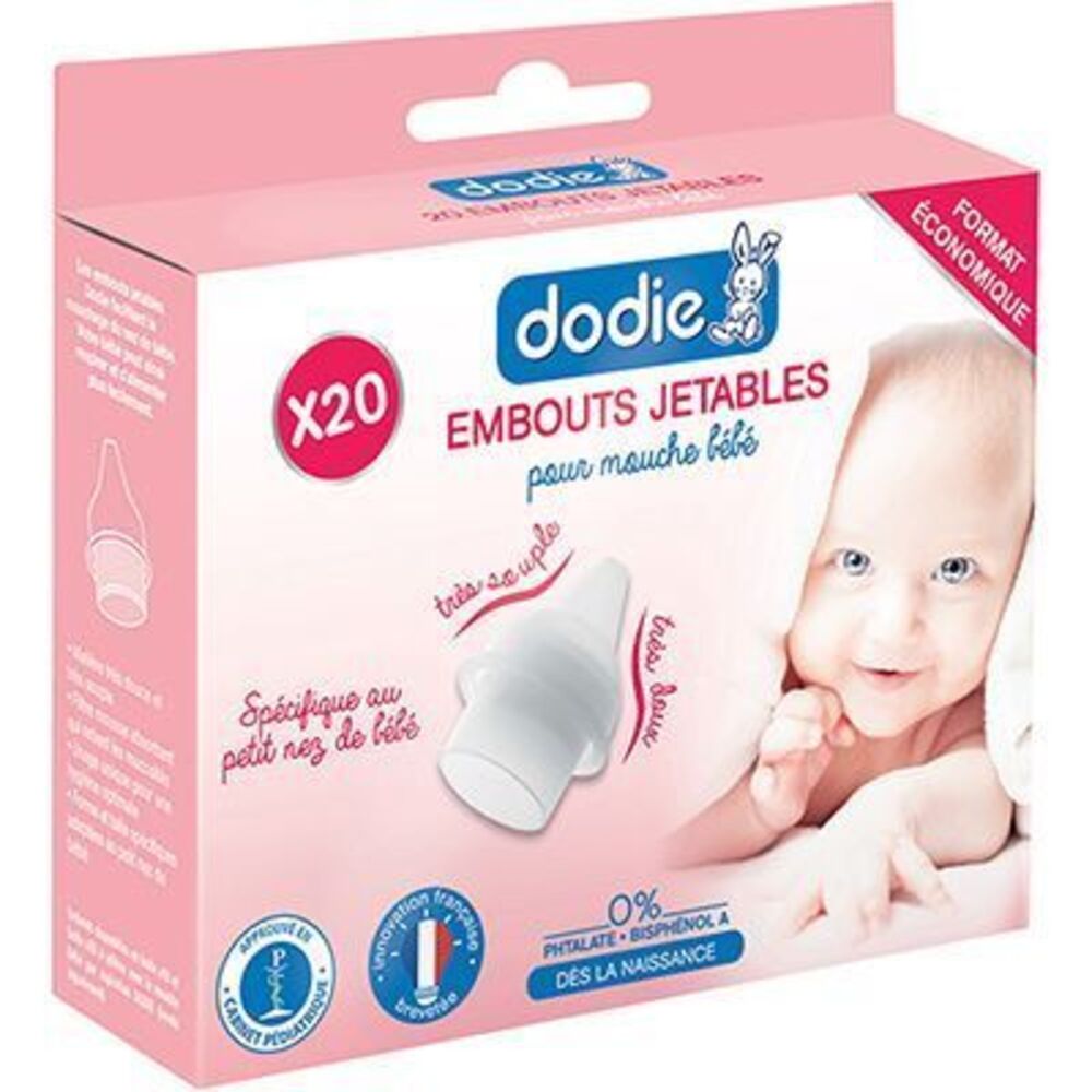 Photo de Dodie embouts jetables pour mouche bébé x20 Dodie Dodie embouts jetables pour mouche bébé x20 Dodie-219750