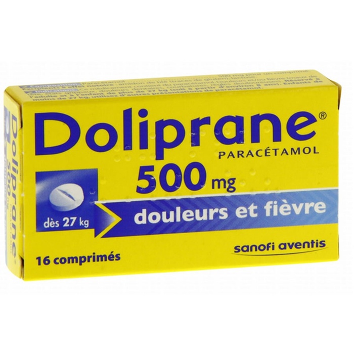 Photo de Doliprane 500mg - 16 comprimés Sanofi Doliprane 500mg - 16 comprimés Sanofi-192285