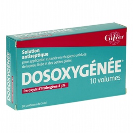 Dosoxygenee s 10 volumes - 20 flacons x - 5.0 ml - gifrer -194038