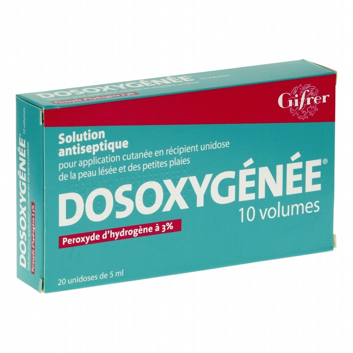 Dosoxygenee s 10 volumes - 20 flacons x Gifrer-194038