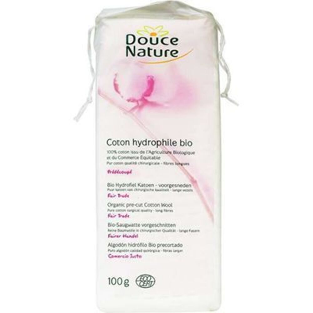 Photo de Douce nature coton hydrophile bio 100g Douce nature Douce nature coton hydrophile bio 100g Douce nature-134965
