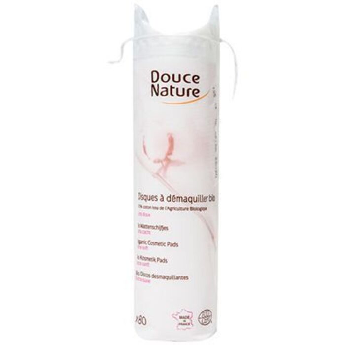 Photo de Douce nature disques à démaquiller bio x80 Douce nature Douce nature disques à démaquiller bio x80 Douce nature-222968