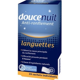 Doucenuit anti-ronflement languettes x28 - 28.0 unites - anti-ronflement - douce nuit Douce nuit anti ronflement Languettes-111460