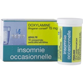 Doxylamine  conseil 15mg - 10 comprimés - biogaran -206903