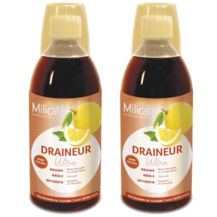 Photo de Draineur minceur ultra agrûmes - lot de 2 Milical Draineur minceur ultra agrûmes - lot de 2 Milical-200794
