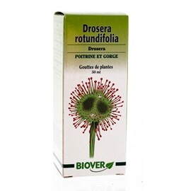 Drosera rotundifolia (droséra) - 50.0 ml - gouttes de plantes - teintures mères - biover Gorge adoucie-8961