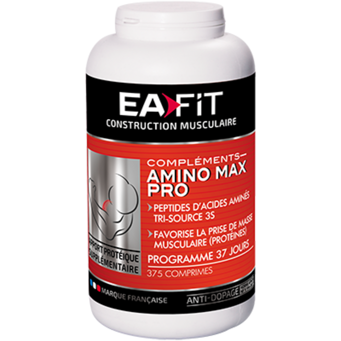 Photo de Eafit amino max pro 375 comprimés Ea fit Eafit amino max pro 375 comprimés Ea fit-14292