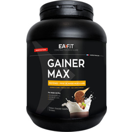 Eafit construction musculaire gainer max saveur chocolat noisette 1,1 kg - ea-fit -221388