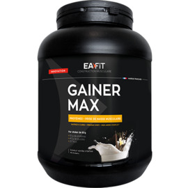 Eafit construction musculaire gainer max saveur vanille intense 1,1 kg - ea-fit -221392