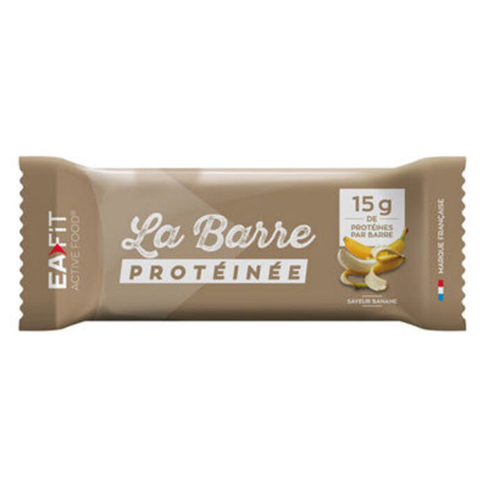 Photo de Eafit la barre protéinée banane 46g Ea fit Eafit la barre protéinée banane 46g Ea fit-222447