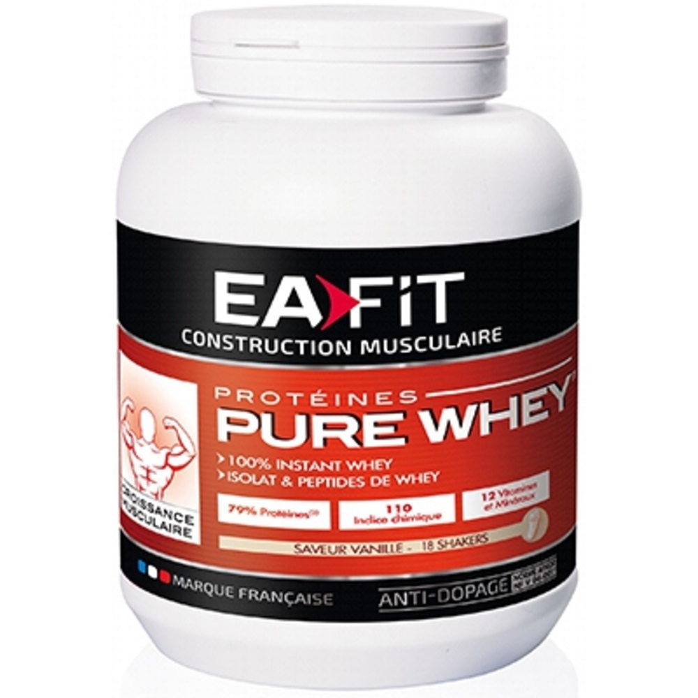 Photo de Eafit pure whey vanille Ea fit Eafit pure whey vanille Ea fit-123497
