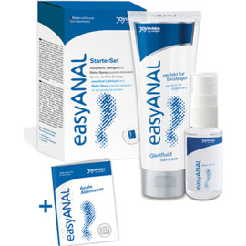 Easyanal starterset kit lubrifiant & spray relaxant - joydivision -223852