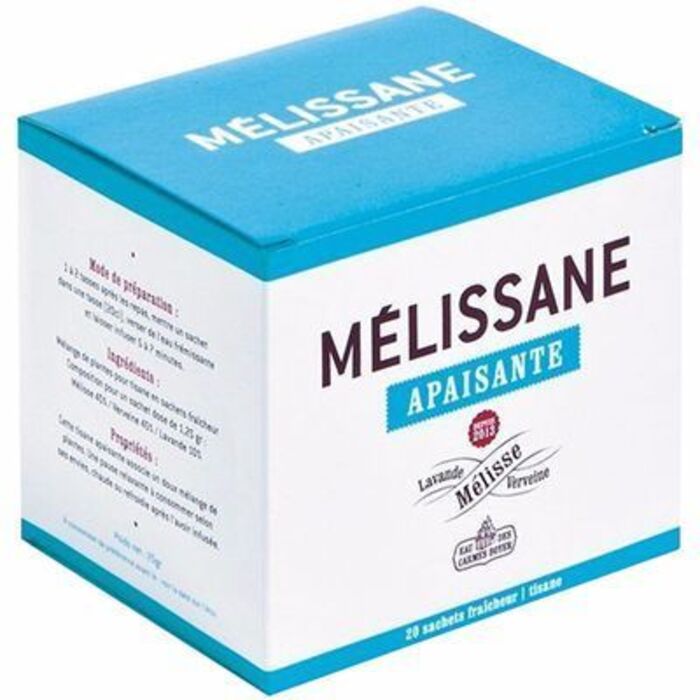 Photo de Eau de mélisse des carmes tisane apaisante bio 20 sachets Boyer Eau de mélisse des carmes tisane apaisante bio 20 sachets Boyer-216831