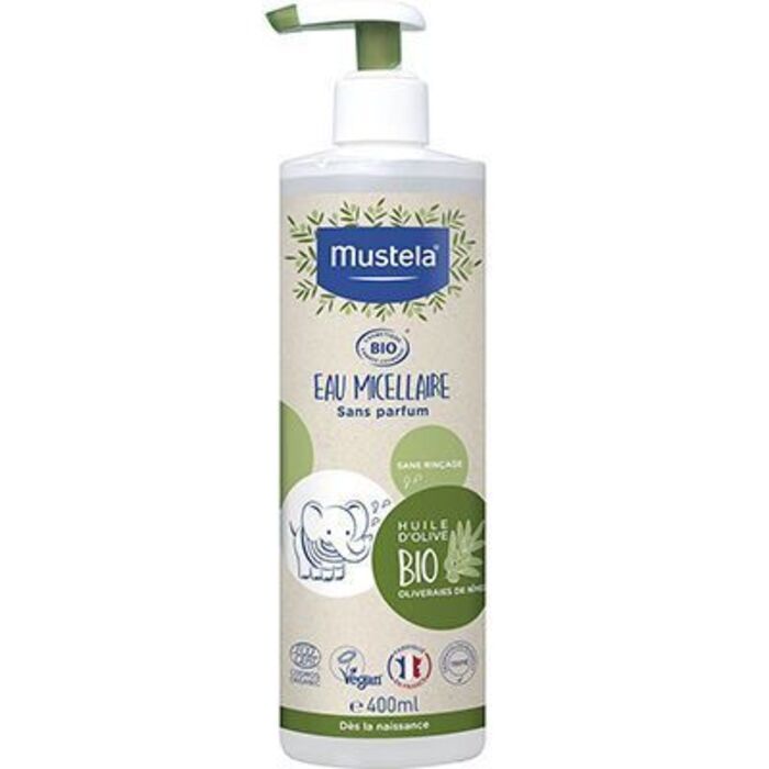 Photo de Eau micellaire bio 400ml Mustela Eau micellaire bio 400ml Mustela-228754