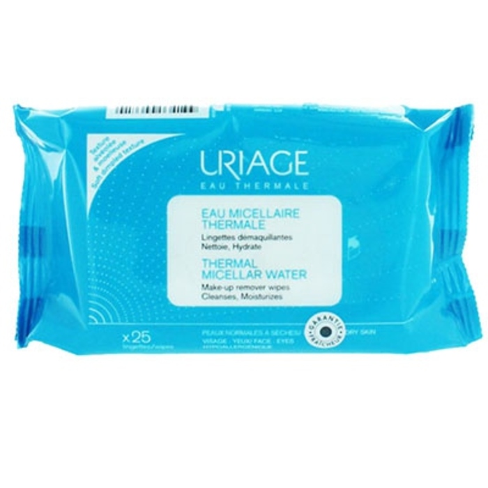 Photo de Eau micellaire thermale 25 lingettes démaquillantes Uriage Eau micellaire thermale 25 lingettes démaquillantes Uriage-203739