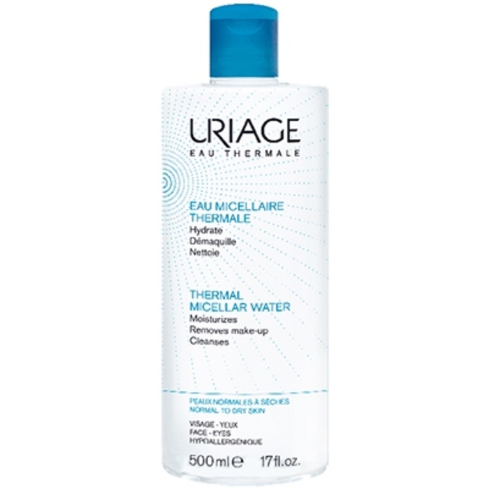 Photo de Eau micellaire thermale peaux normales à sèches - 500ml Uriage Eau micellaire thermale peaux normales à sèches - 500ml Uriage-203904