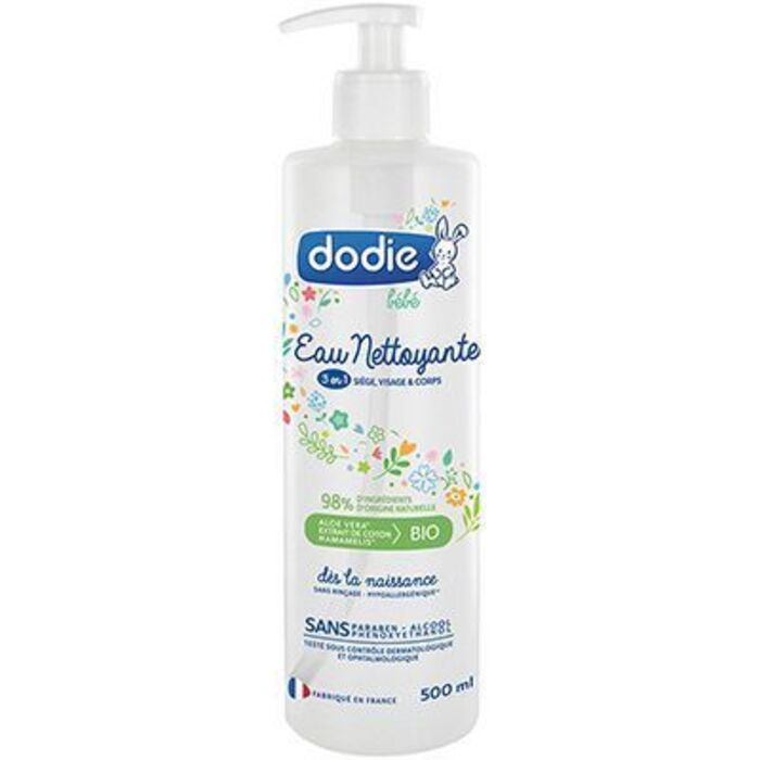 Photo de Eau nettoyante 3en1 500ml Dodie Eau nettoyante 3en1 500ml Dodie-220709