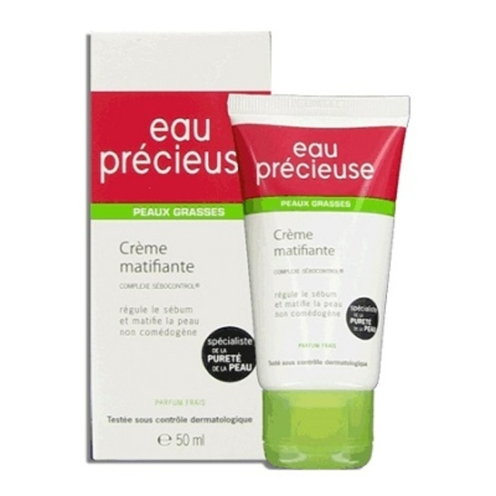 Photo de Eau precieuse crème matifiante 50ml Eau précieuse Eau precieuse crème matifiante 50ml Eau précieuse-3488