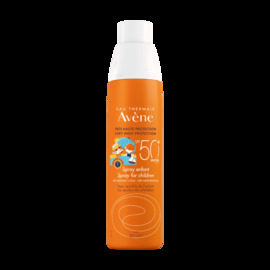 Eau Thermale  - Spray enfant SPF 50+ 200MLT - soins solaires - peaux sensibles - AVÈNE -225791