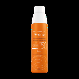 Eau Thermale  - Spray SPF 50+ 200MLT - soins solaires - peaux sensibles - AVÈNE -225792