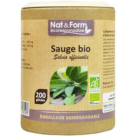 Eco sauge bio 200 gélules - nat & form -221108
