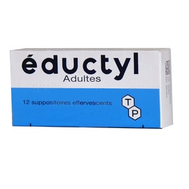 Eductyl adultes - 12 suppositoires - laboratoires techni-pharma -193350