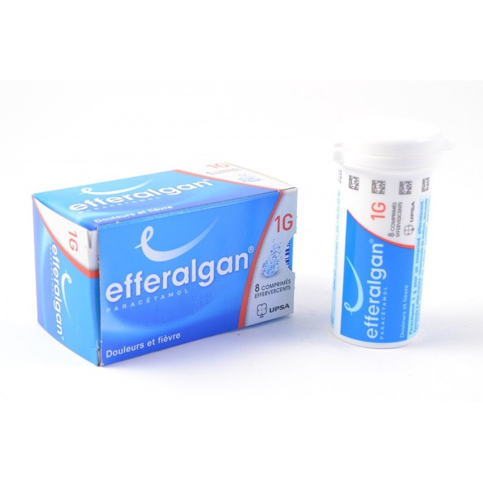 Photo de Efferalgan 1g - 8 comprimes effervescents Upsa Efferalgan 1g - 8 comprimes effervescents Upsa-192227