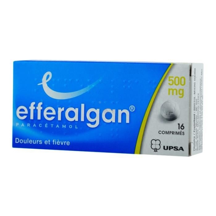Photo de Efferalgan 500mg - 16 comprimés Upsa Efferalgan 500mg - 16 comprimés Upsa-192335