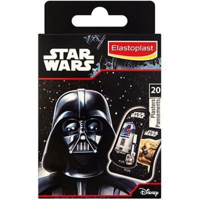 Photo de Elastoplast kids disney star wars 20 pansements Elastoplast Elastoplast kids disney star wars 20 pansements Elastoplast-219439