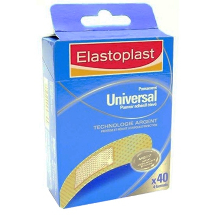 Photo de Elastoplast pansement universal antibactérien 40 pansements Elastoplast Elastoplast pansement universal antibactérien 40 pansements Elastoplast-114455
